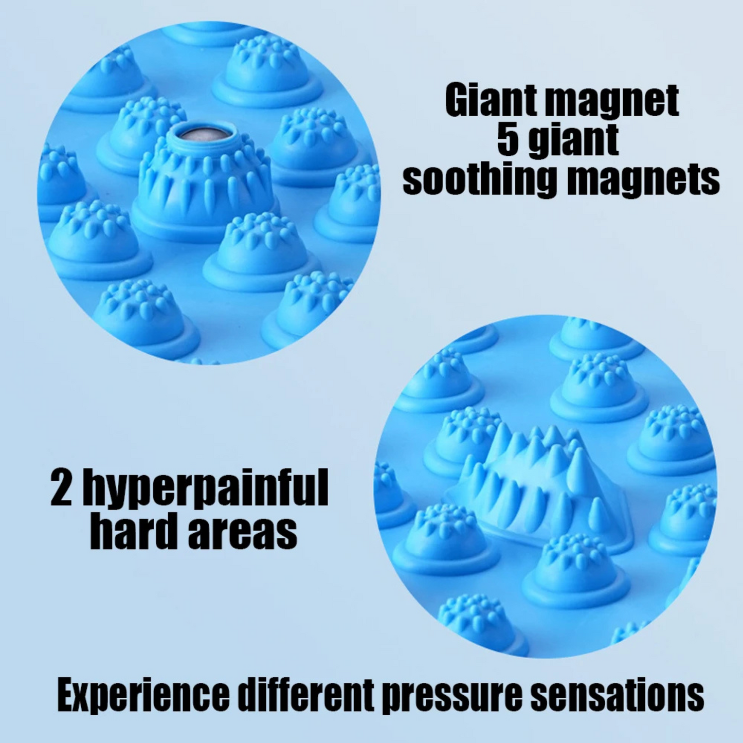 Revitalux™ Fingerpressure Board Foot Massage Pad