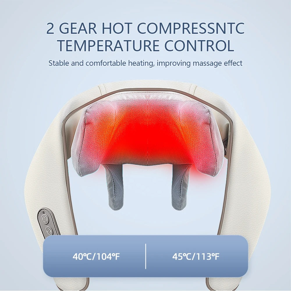 Revitalux™ 26W Brushless Motor Neck And Shoulder Massager